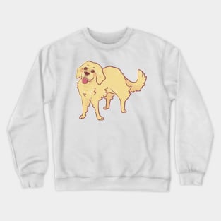 Golden Retriever old dog Crewneck Sweatshirt